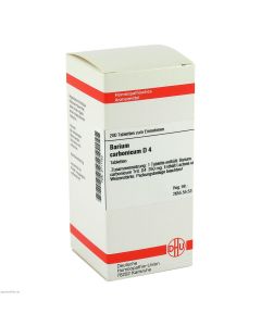 BARIUM CARBONICUM D 4 Tabletten