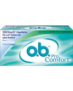 O.B. Tampons ProComfort super plus