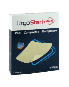 URGOSTART Plus Kompresse 6x6 cm