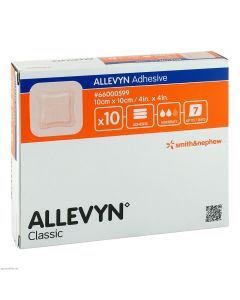 ALLEVYN Adhesive 10x10 cm haftende Wundauflage