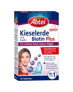 ABTEI Kieselerde Biotin Plus Tabl.Titandioxidfrei