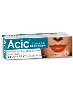 ACIC Creme bei Lippenherpes