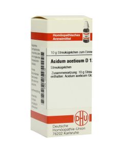 ACIDUM ACETICUM D 12 Globuli