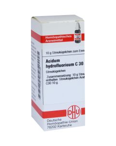 ACIDUM HYDROFLUORICUM C 30 Globuli