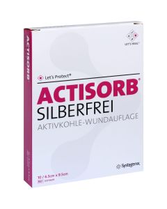 ACTISORB SILBERFREI 6,5x9,5 cm Kompressen