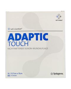 ADAPTIC Touch 12,7x15 cm nichthaft.Sil.Wundauflage