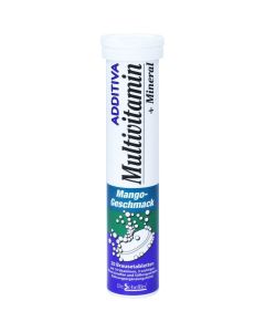 ADDITIVA Multivit.+Mineral Mango R Brausetabletten