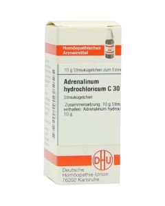 ADRENALINUM HYDROCHLORICUM C 30 Globuli