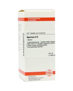 AGARICUS D 6 Tabletten