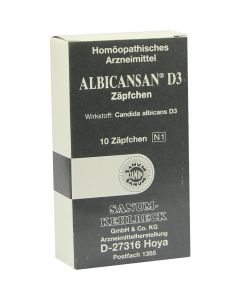 ALBICANSAN D 3 Suppositorien