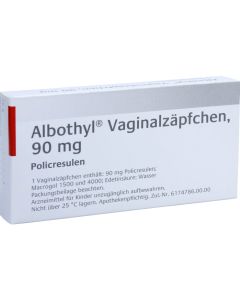 ALBOTHYL Vaginalzäpfchen