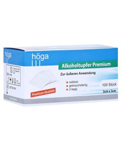 ALKOHOLTUPFER Premium 3x3 cm