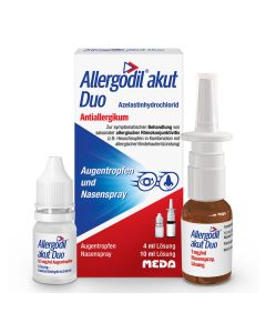 ALLERGODIL akut Duo 4ml AT akut/10ml NS akut