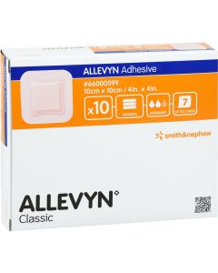 ALLEVYN Adhesive 10x10 cm haftende Wundauflage