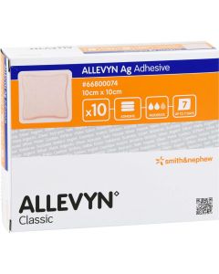 ALLEVYN Ag Adhesive 10x10 cm Wundverband