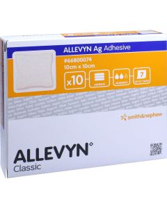 ALLEVYN Ag Adhesive 10x10 cm Wundverband