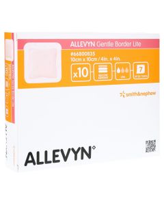 ALLEVYN Gentle Border Lite 10x10 cm Schaumverb.