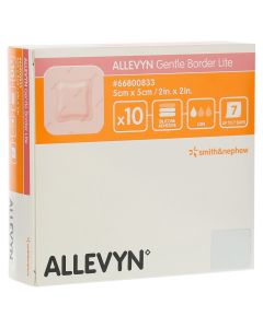 ALLEVYN Gentle Border Lite 5x5 cm Schaumverb.