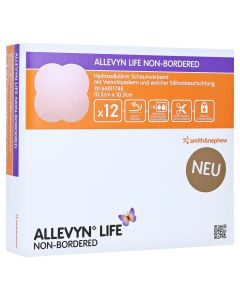 ALLEVYN Life non-bordered 10,5x10,5 cm Silik.Sch.