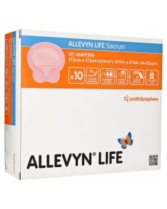 ALLEVYN Life Sacrum klein Silikonschaumverband