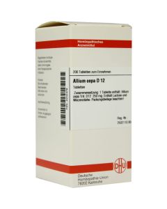 ALLIUM CEPA D 12 Tabletten