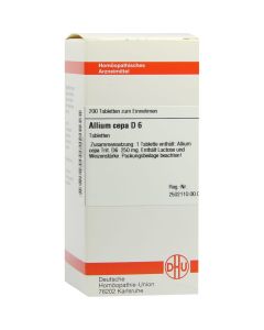 ALLIUM CEPA D 6 Tabletten