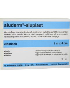 ALUDERM aluplast Wundverb.Pfl.4 cmx1 m elast.