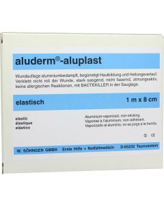 ALUDERM aluplast Wundverb.Pfl.8 cmx1 m elast.