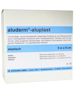 ALUDERM aluplast Wundverb.Pfl.8 cmx5 m elast.