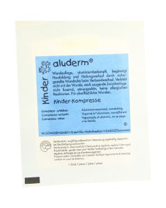 ALUDERM Kinder Kompressen 6x8 cm