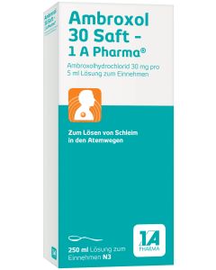 AMBROXOL 30 Saft-1A Pharma