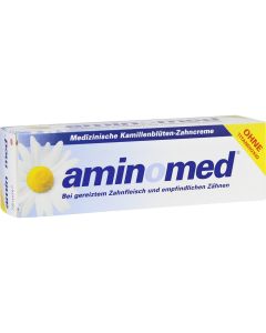 AMINOMED Kamillenblüten Zahncreme ohne Titandioxid