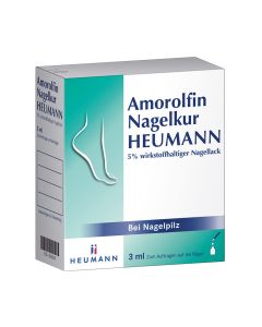 AMOROLFIN Nagelkur Heumann 5% wst.halt.Nagellack