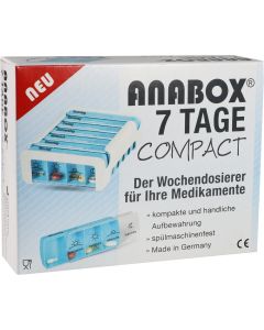 ANABOX Compact 7 Tage Wochendosierer blau/weiss