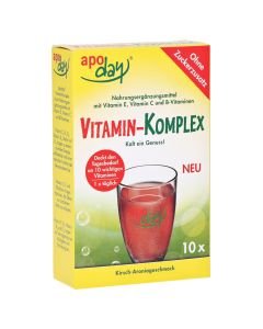 APODAY Vitamin-Komplex Kirsch-Aronia zuckerfr.Plv.