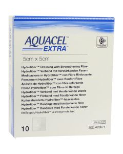 AQUACEL Extra 5x5 cm Verband