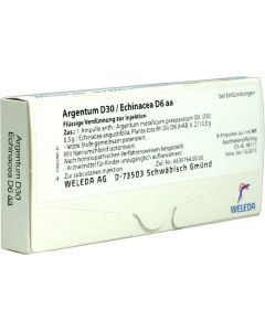 ARGENTUM D 30/ECHINACEA D 6 aa Ampullen