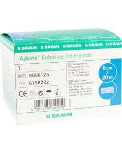 ASKINA Fixierbinde kohäsiv 6 cmx20 m