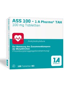 ASS 100-1A Pharma TAH Tabletten