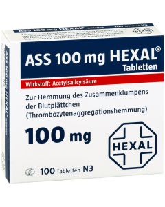 ASS 100 HEXAL Tabletten