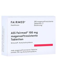 ASS Fairmed 100 mg magensaftres.Tabletten