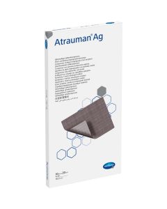 ATRAUMAN Ag 10x20 cm steril Kompressen