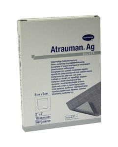 ATRAUMAN Ag 5x5 cm steril Kompressen