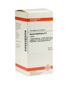 AURUM METALLICUM D 6 Tabletten