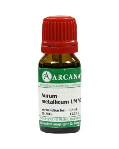 AURUM METALLICUM LM 6 Dilution