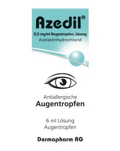 AZEDIL 0,5 mg/ml Augentropfen Lösung