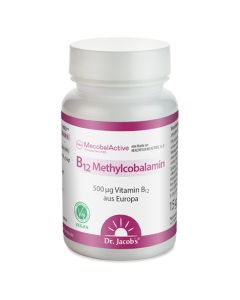 B12 METHYLCOBALAMIN MecobalActive Dr.Jacob&#039;&#039;s Lut.