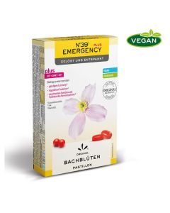 BACHBLÜTEN No.39 Emergency plus Pastillen