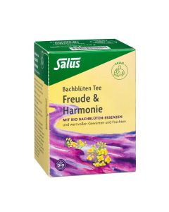 BACHBLÜTEN Tee Freude &amp; Harmonie Bio Salus Fbtl.