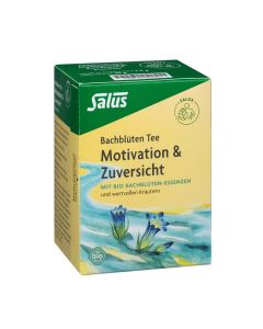 BACHBLÜTEN Tee Motivation &amp; Zuversicht Bio Salus